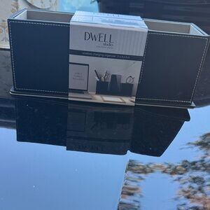 Dwell Black Home Office Planner